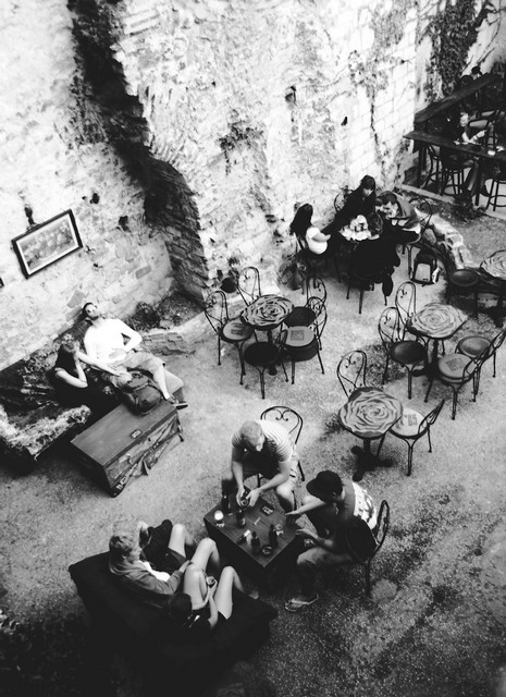 Stanko Abadžic - Cafe in Split, Croatia