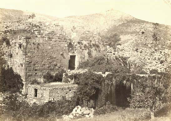 Francis Frith - Banias (The Ancient Caesarea Philippi), Palestine
