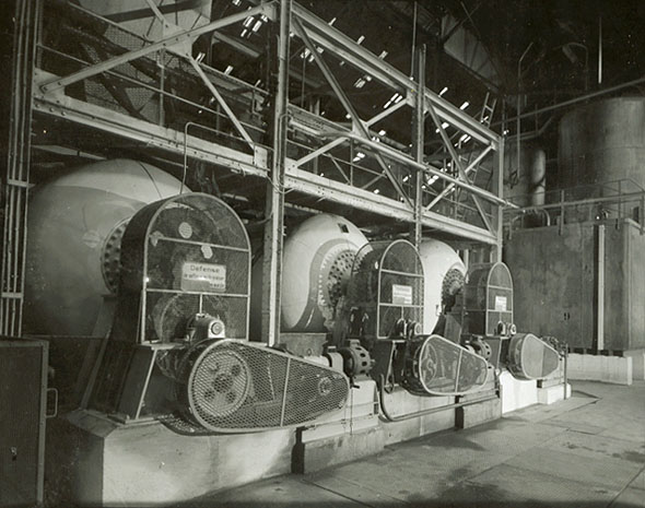 Robert Doisneau - Industrial Plant at Saint-Gobain, Le Havre, France