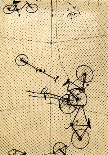 Antonin Gribovsky - Untitled (Bicycles on Fence) Antonin Gribovsky - Untitled (Bicycles on Fence)
