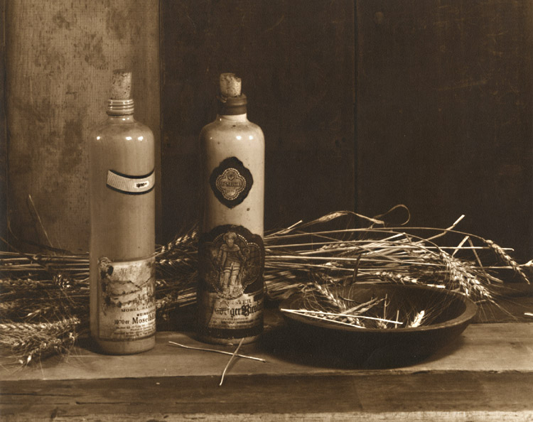 George A. Eisenman - Still Life with German Wine Bottles George A. Eisenman - Still Life with German Wine Bottles