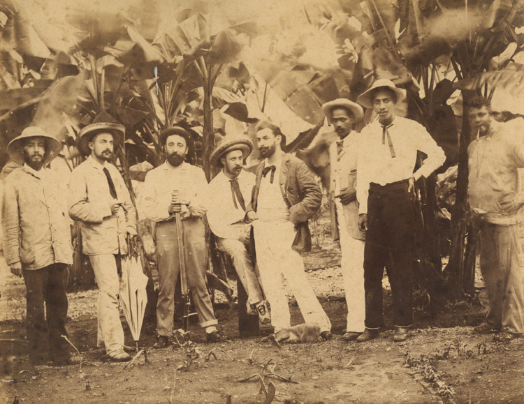 Two Group Pictures in Panama Relating to the French Construction of the Canal Two Group Pictures in Panama Relating to the French Construction of the Canal