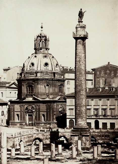 Bisson Freres - Colonne Trajanne (Trajan's Column), Rome
