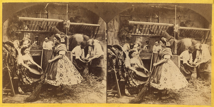 Anonymous - Working in the Barn or Stable