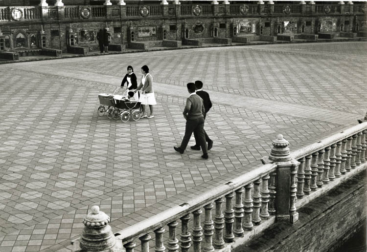 John Lewis Stage - Plaza de Espana on a Sunday Afternoon, Seville, Spain