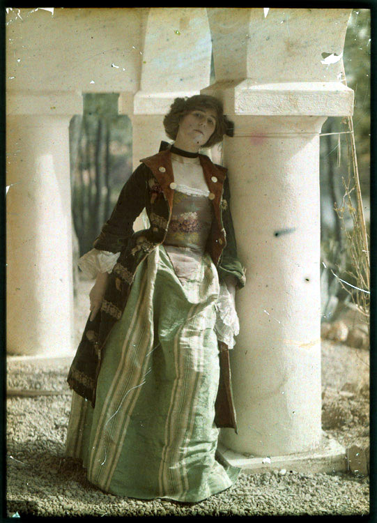 Anonymous - Woman in Historical Costume