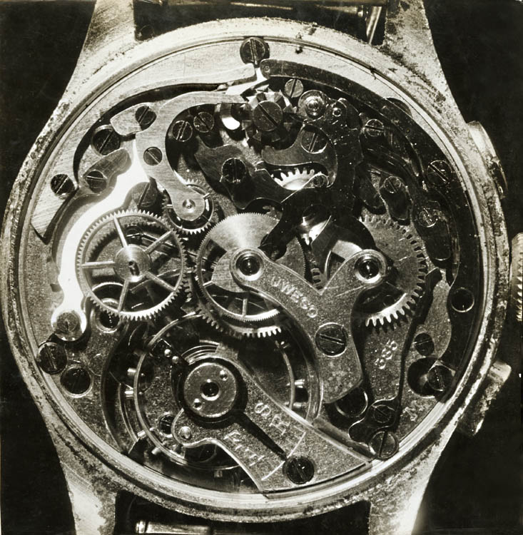 Jean Prével - Still Life of UWECO (Universal) Watch Mechanical Works