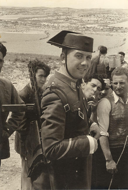 Henri Cartier-Bresson - Spanish Soldier, Aragon, Spain