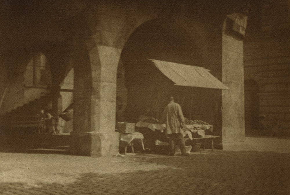 Rev. Edmund S. Palmer - No. 6, A Fruit Stand, Lucern, Switzerland