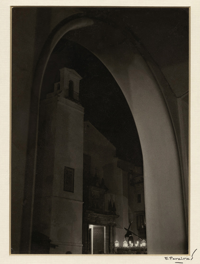 Eduardo Pareiras Hurtago - Entrada De Una Procesion En Su Iglesia, Jerez