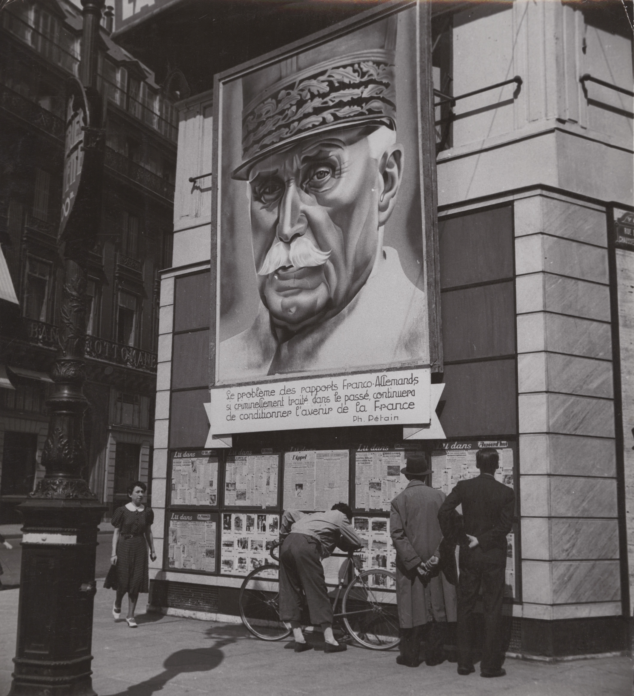 Roger Parry - Propaganda Poster of General Petain