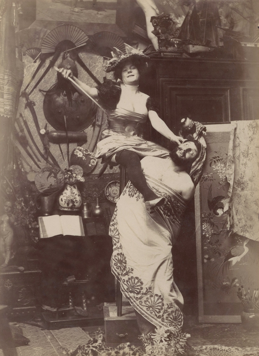 Anonymous - Models Having Fun in Artist Studio