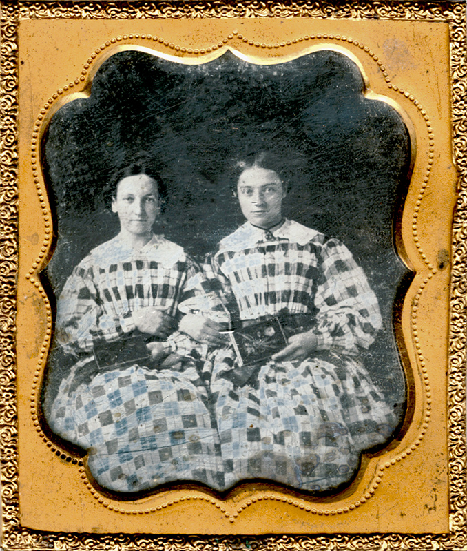 Anonymous - Two Women Holding Dags