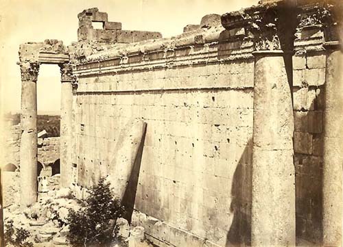 Tancrede R. Dumas - Temple of Jupiter, Baalbek, Syria