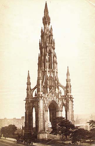 George Washington Wilson - Sir Walter Scott's Monument, Edinburgh