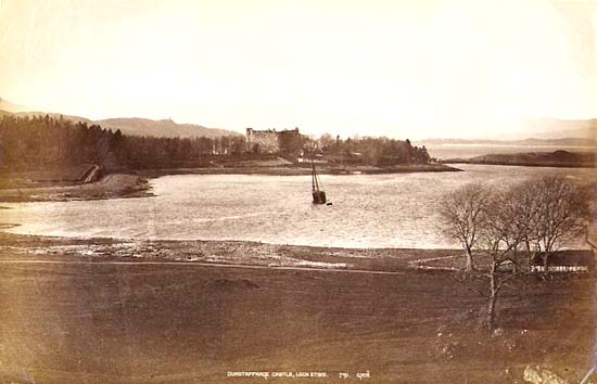 George Washington Wilson - Dunstaffnage Castle, Loch Etive