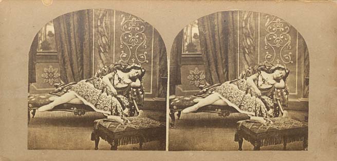 Anonymous - Woman Asleep on Chaise