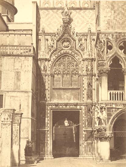 Anonymous - Porta della Canta and Staircase of the Doges Palace