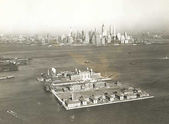 Group of Four New York City Views
