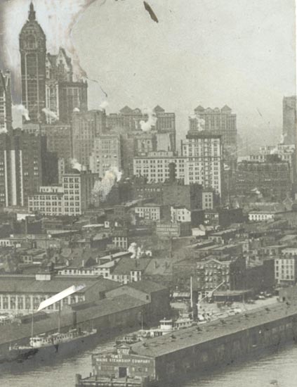 Group of Four New York City Views