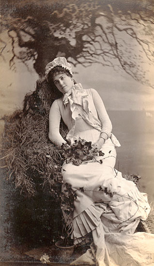 Actress Alma Stanley (Two Images)