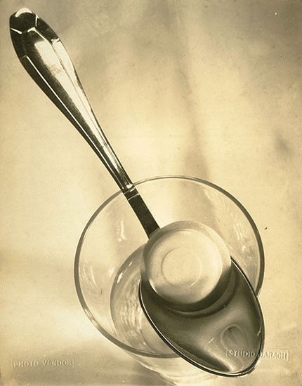 Geza Vandor - Spoon and Glass Still Life Geza Vandor - Spoon and Glass Still Life