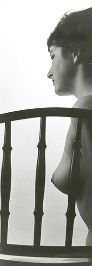 Ladislav Postupa - Female Nude with Chair
