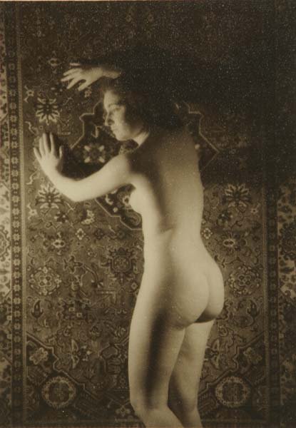 Anonymous - Nude against Oriental Carpet