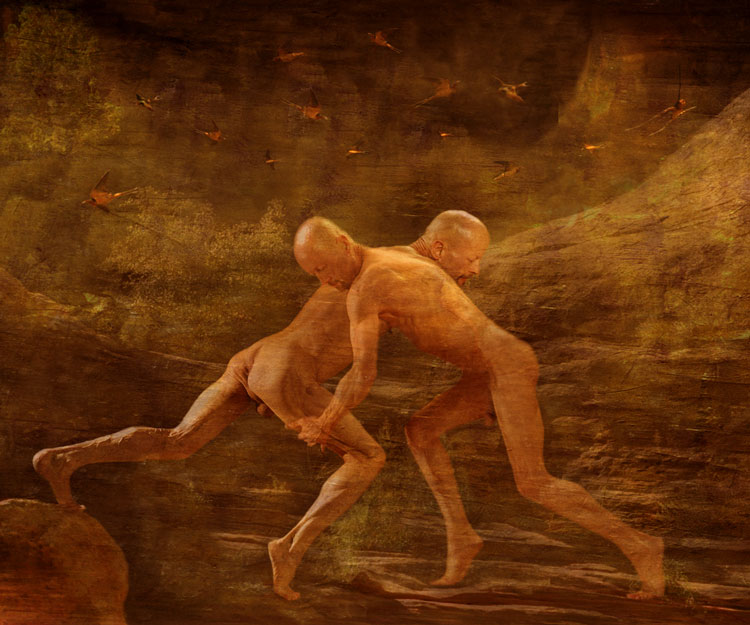 Claudia Kunin - The Wrestlers