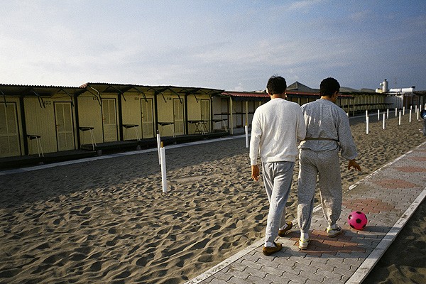 Vladimir Birgus: Lido di Ostia, Italy. Chromogenic print, 11-3/4 x 17-7/8 in. (298 x 454 mm), 1994/2008, unmounted. Signed, titled, dated and editioned.  Available in 12 x 18 in. edition of 20, plus A.P., starting at $1,250; and 30 x 40 in. edition of 10, plus A.P., starting at $3,000.