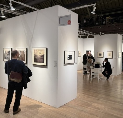 New York Gallerist Hans Kraus, Jr. was one of the few dealers that showed 19th-century photography at this year's AIPAD Show. (Photo courtesy of AIPAD.)