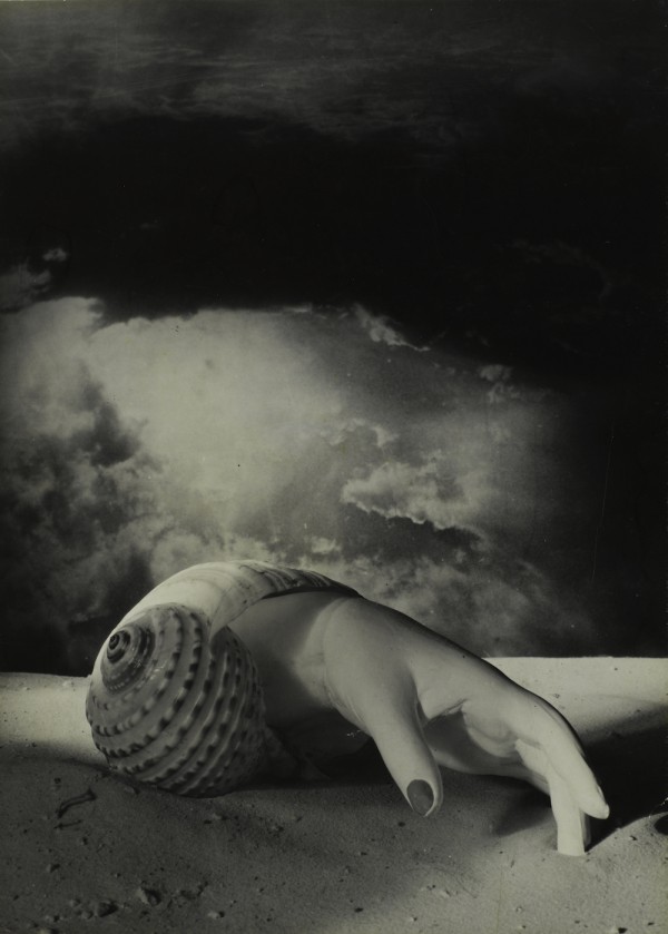 Dora Maar, untitled [Main-coquillage], 1934. Collection Centre Pompidou, Paris, Musée national d’art moderne. Copyright de l’œuvre ©Adagp, Paris. Photo credit ©Centre Pompidou, MNAM-CCI/Philippe Migeat/Dist.RMN-GP.