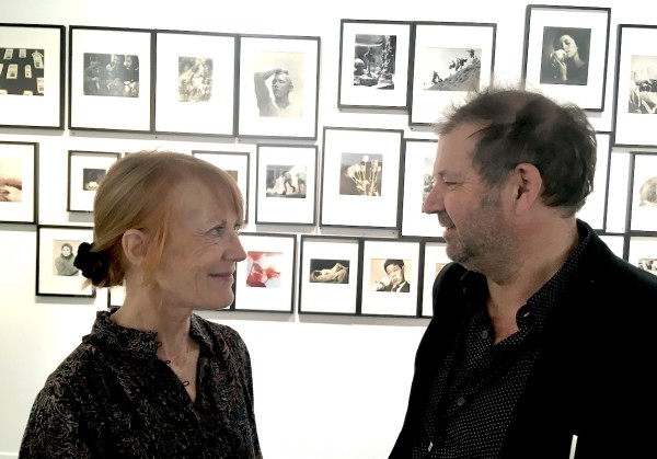 Marion and Philippe Jacquier at Lumière des Roses, "Paris Photo just gets better and better for us with every year. This year was the best. I don’t understand why. I haven’t noticed that people are worried about money but then compared to many other exhibitors, the images we sell aren’t so expensive."